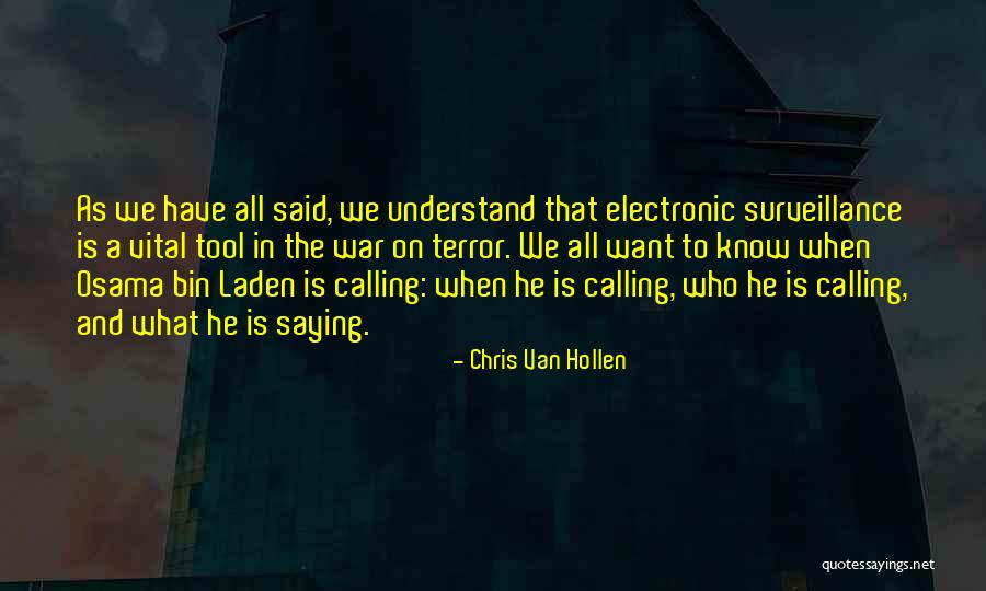 Miss My Roommate Quotes By Chris Van Hollen