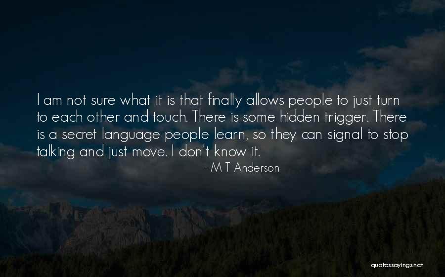 Miss Peregrine Enoch Quotes By M T Anderson Miss Peregrine Enoch Quotes By M T Anderson