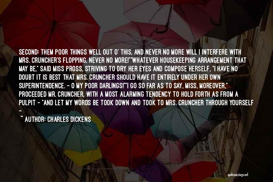 Miss Pross Quotes By Charles Dickens