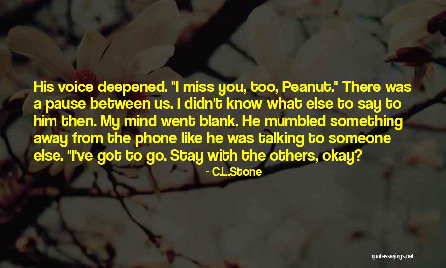 Miss Someone With Quotes By C.L.Stone Miss Someone With Quotes By C.L.Stone