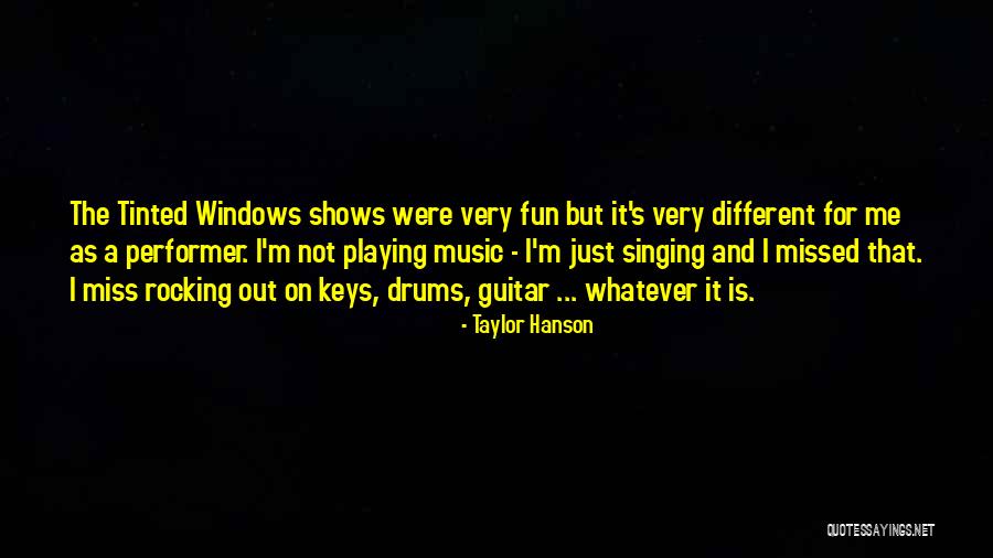 Miss The Fun Quotes By Taylor Hanson Miss The Fun Quotes By Taylor Hanson