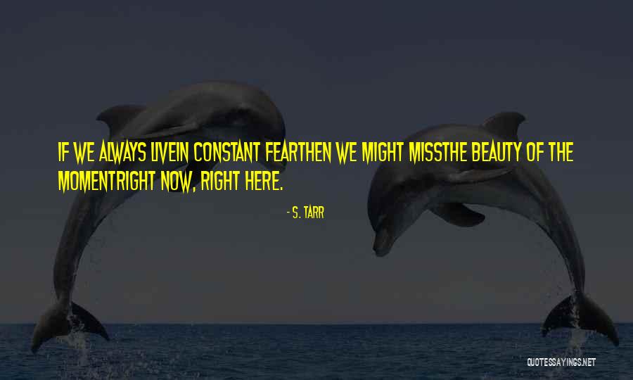 Miss The Moment Quotes By S. Tarr Miss The Moment Quotes By S. Tarr