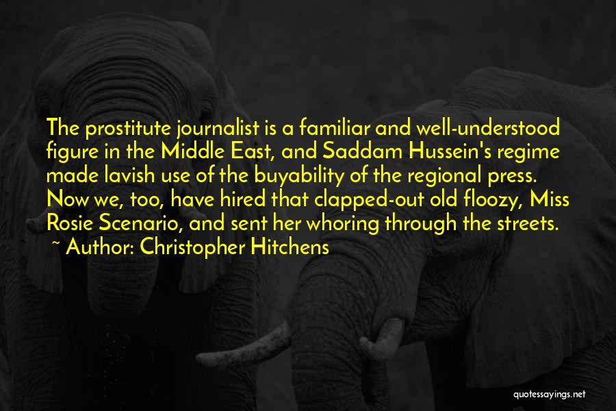 Miss The Old Us Quotes By Christopher Hitchens