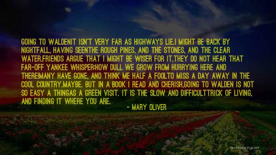 Miss You All Friends Quotes By Mary Oliver Miss You All Friends Quotes By Mary Oliver