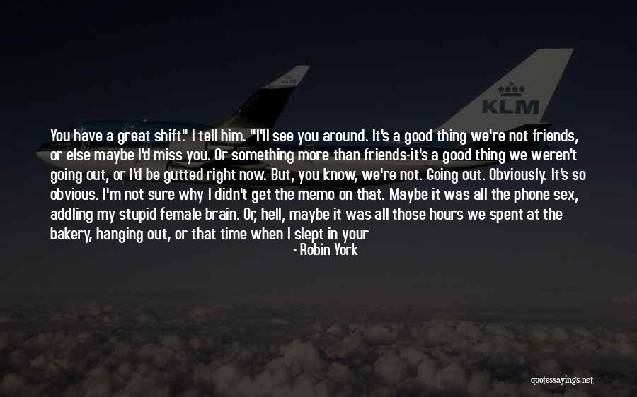 Miss You All Friends Quotes By Robin York Miss You All Friends Quotes By Robin York