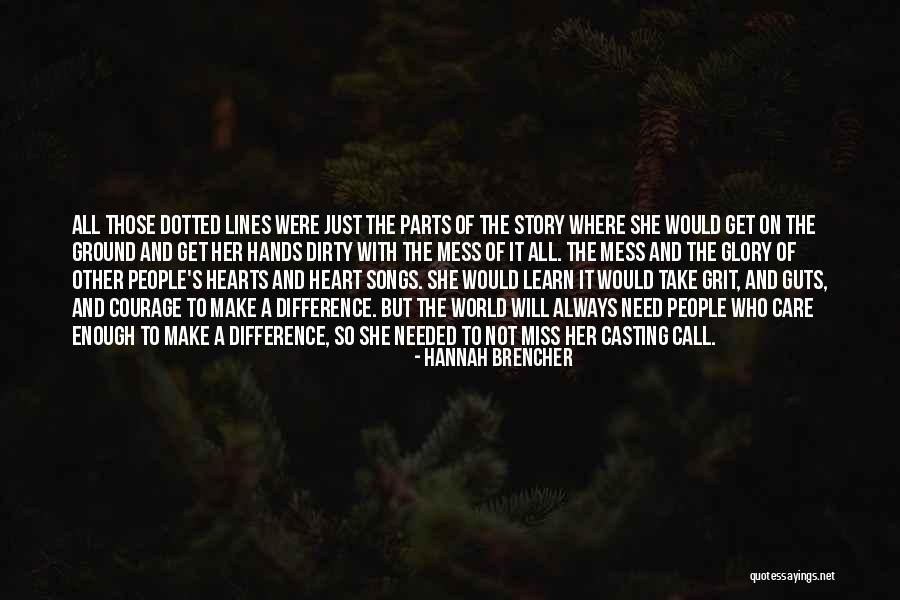 Miss You Take Care Quotes By Hannah Brencher