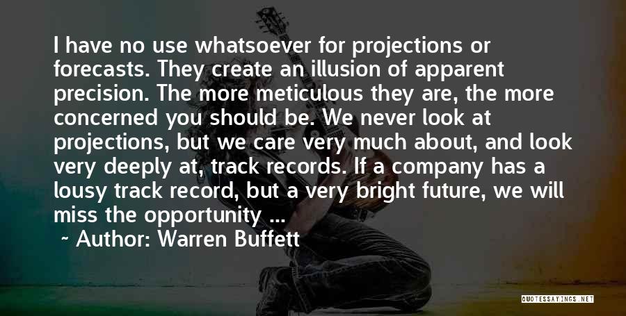 Miss Your Company Quotes By Warren Buffett