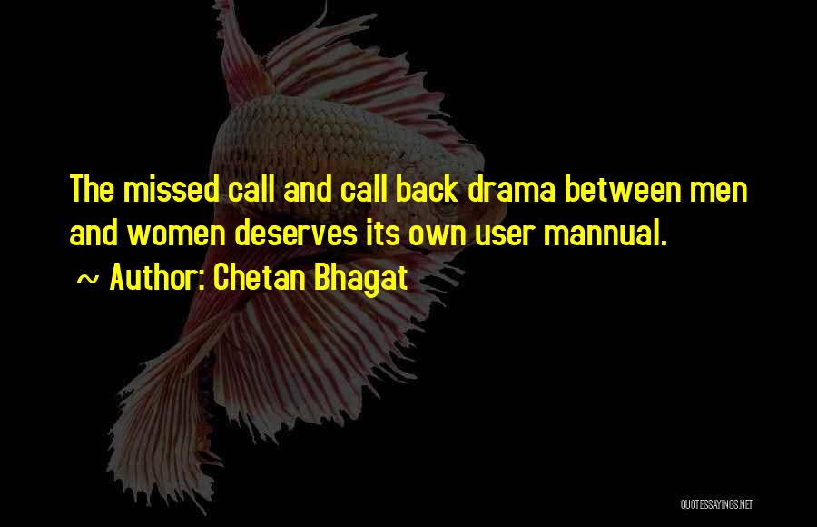 Missed Call Quotes By Chetan Bhagat