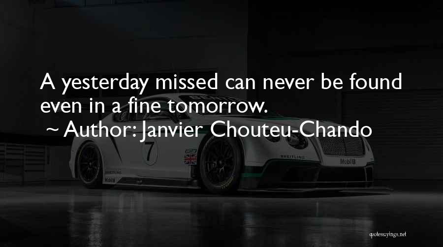 Missed Friendship Quotes By Janvier Chouteu-Chando