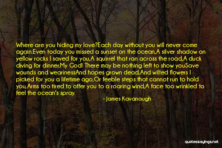 Missed My Love Quotes By James Kavanaugh Missed My Love Quotes By James Kavanaugh