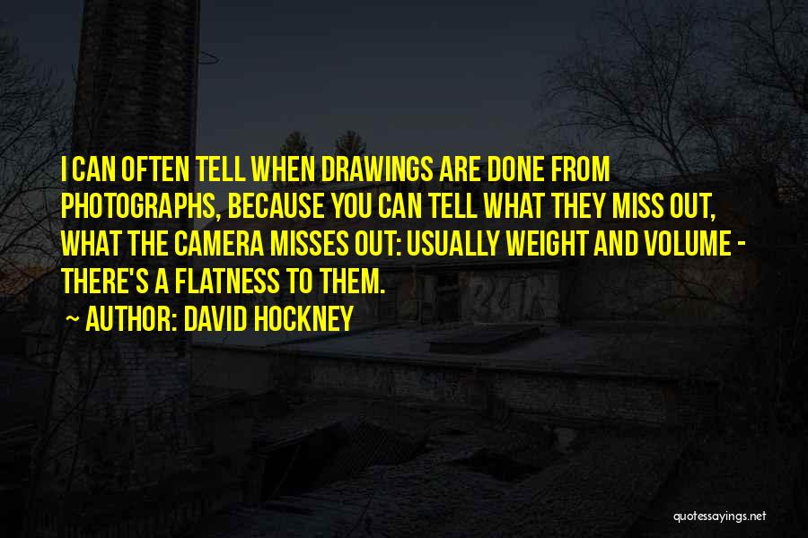 Misses You Quotes By David Hockney
