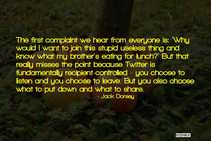 Misses You Quotes By Jack Dorsey Misses You Quotes By Jack Dorsey