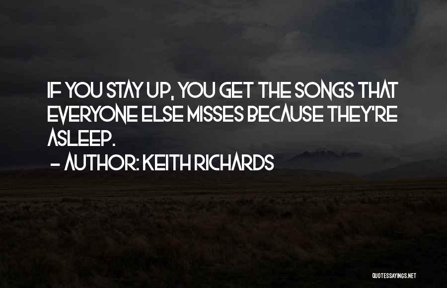 Misses You Quotes By Keith Richards