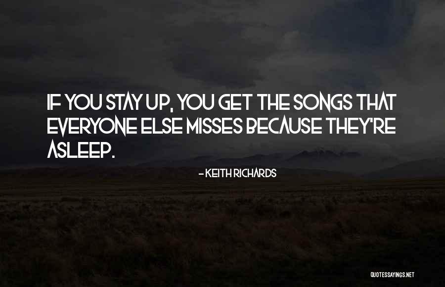 Misses You Quotes By Keith Richards