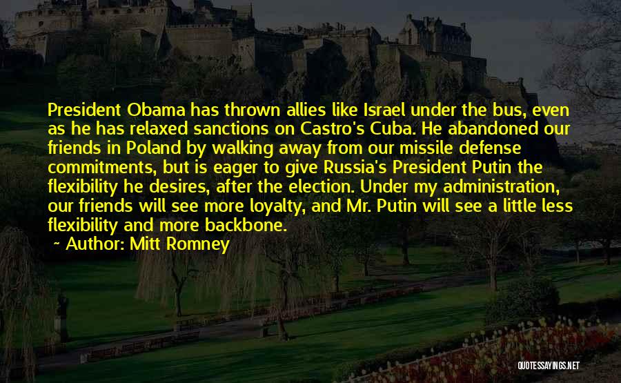 Missile Defense Quotes By Mitt Romney