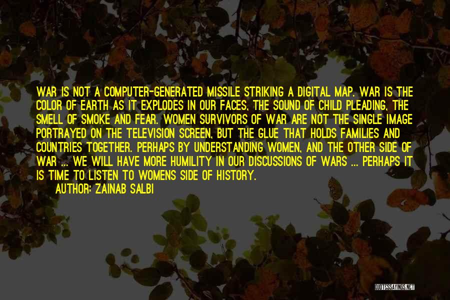 Missile Quotes By Zainab Salbi