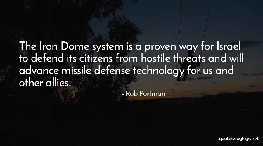 Missile Technology Quotes By Rob Portman Missile Technology Quotes By Rob Portman