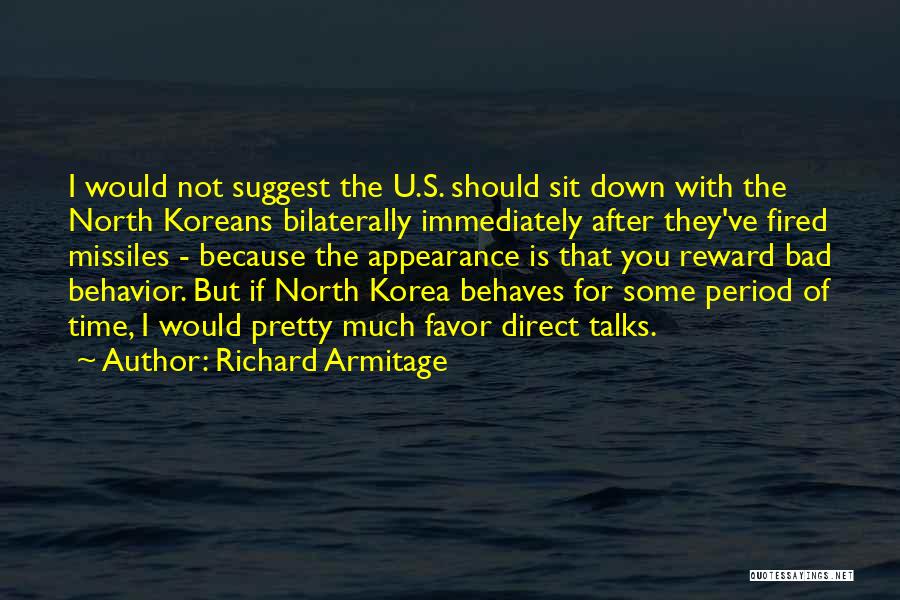 Missiles Quotes By Richard Armitage
