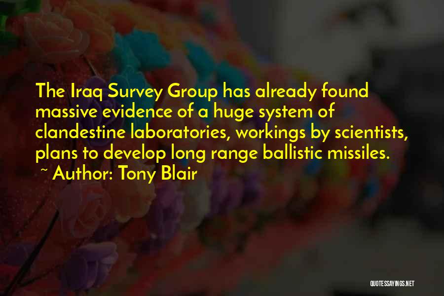 Missiles Quotes By Tony Blair