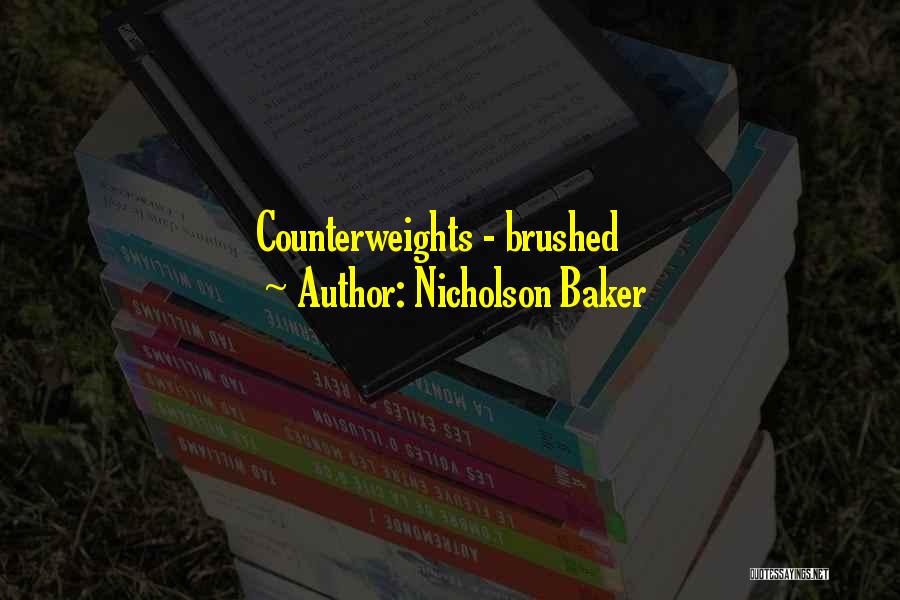 Missing A Cousin Quotes By Nicholson Baker