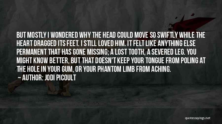 Missing A Lost Loved One Quotes By Jodi Picoult
