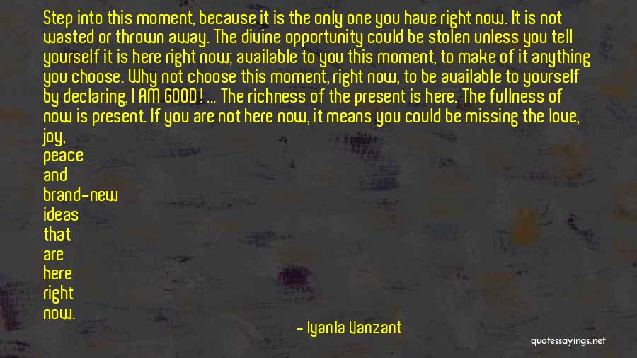 Missing A New Love Quotes By Iyanla Vanzant