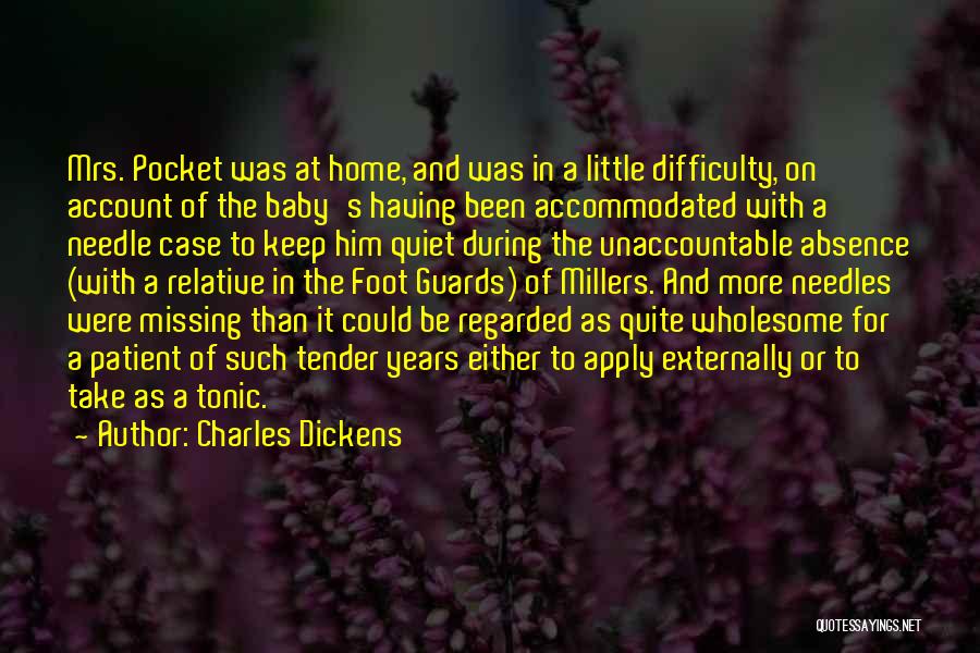 Missing A Relative Quotes By Charles Dickens