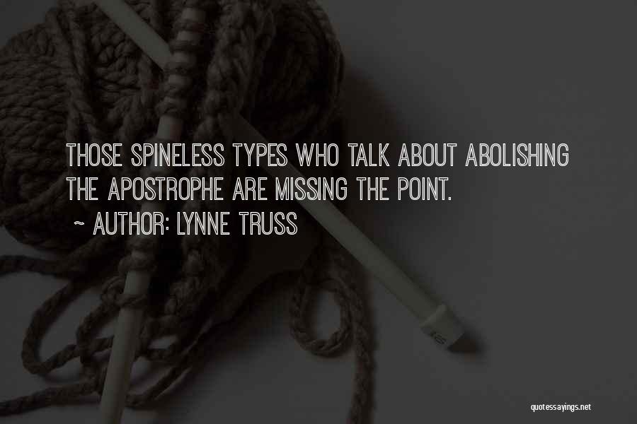 Missing But Can't Talk Quotes By Lynne Truss