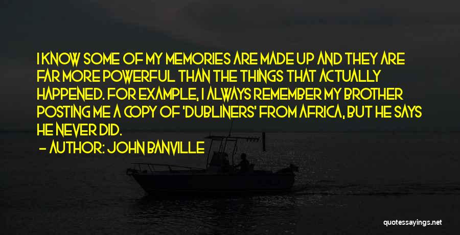 Missing Dad At Christmas Quotes By John Banville