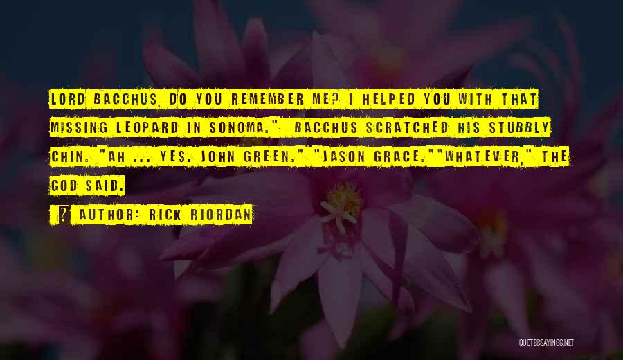 Missing Him So Much Quotes By Rick Riordan