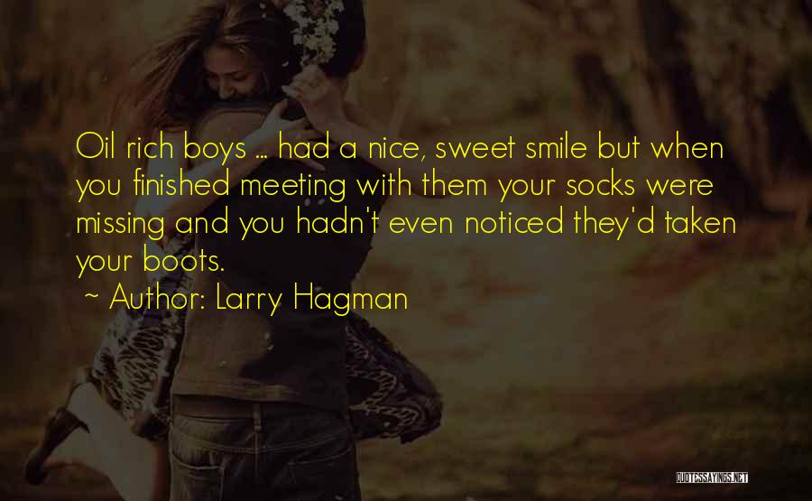 Missing His Smile Quotes By Larry Hagman