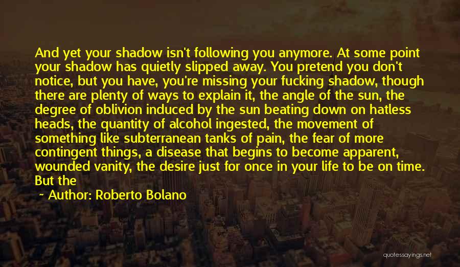 Missing Movement Quotes By Roberto Bolano