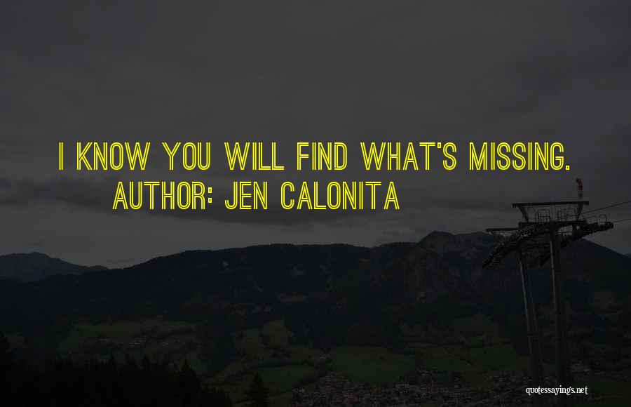 Missing My Home Quotes By Jen Calonita