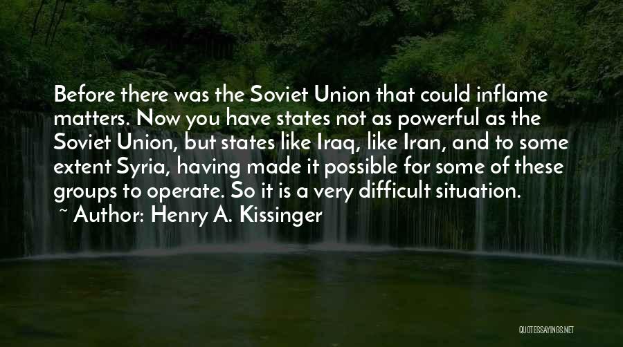 Missing My Little Brother Quotes By Henry A. Kissinger