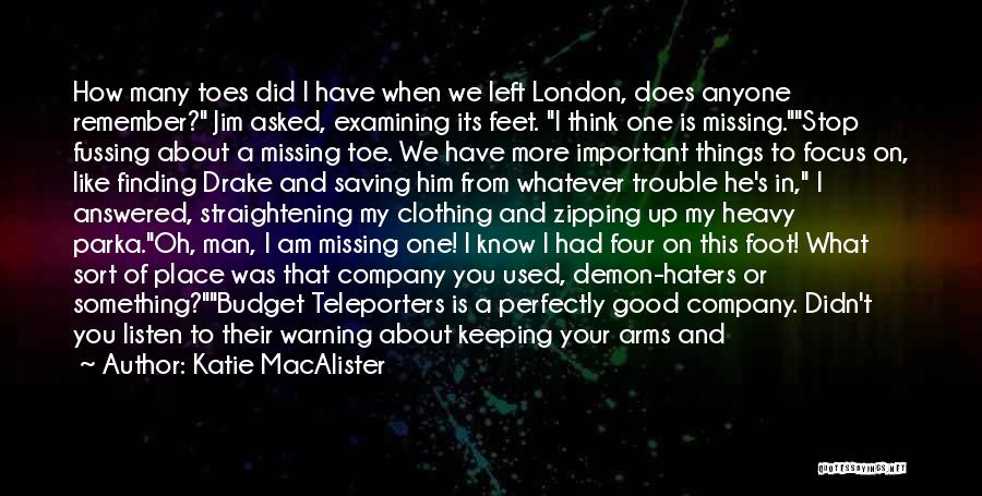Missing Of You Quotes By Katie MacAlister