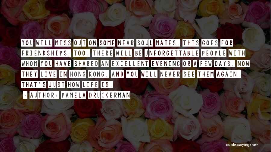 Missing Out Life Quotes By Pamela Druckerman