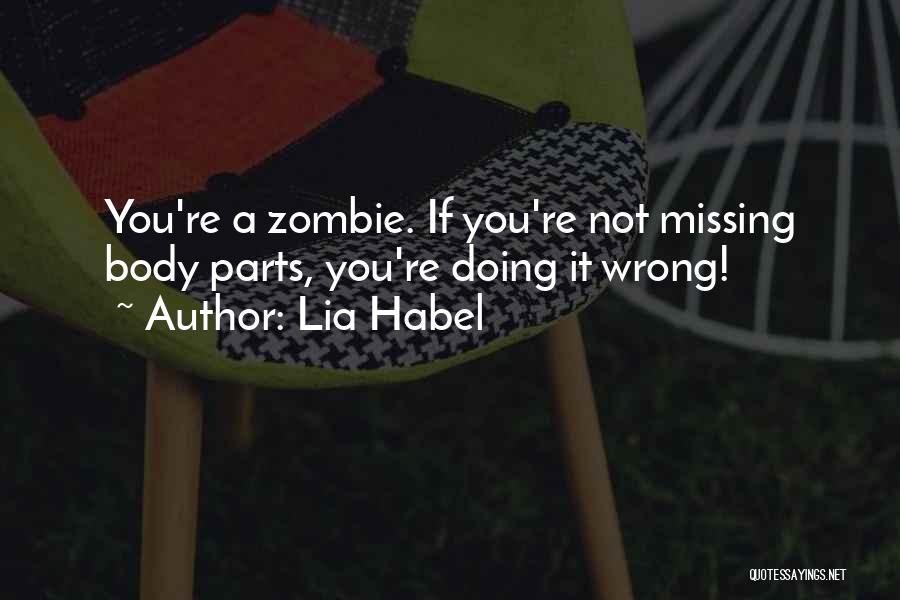 Missing Parts Quotes By Lia Habel
