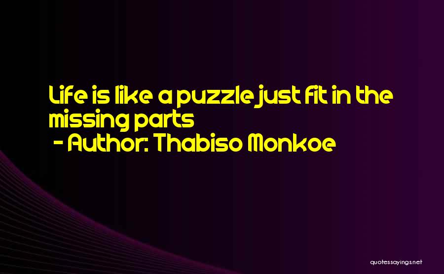 Missing Parts Quotes By Thabiso Monkoe