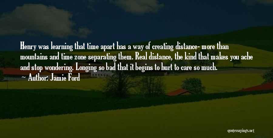 Missing Past Time Quotes By Jamie Ford