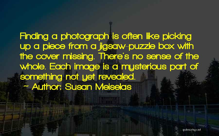 Missing Piece Quotes By Susan Meiselas