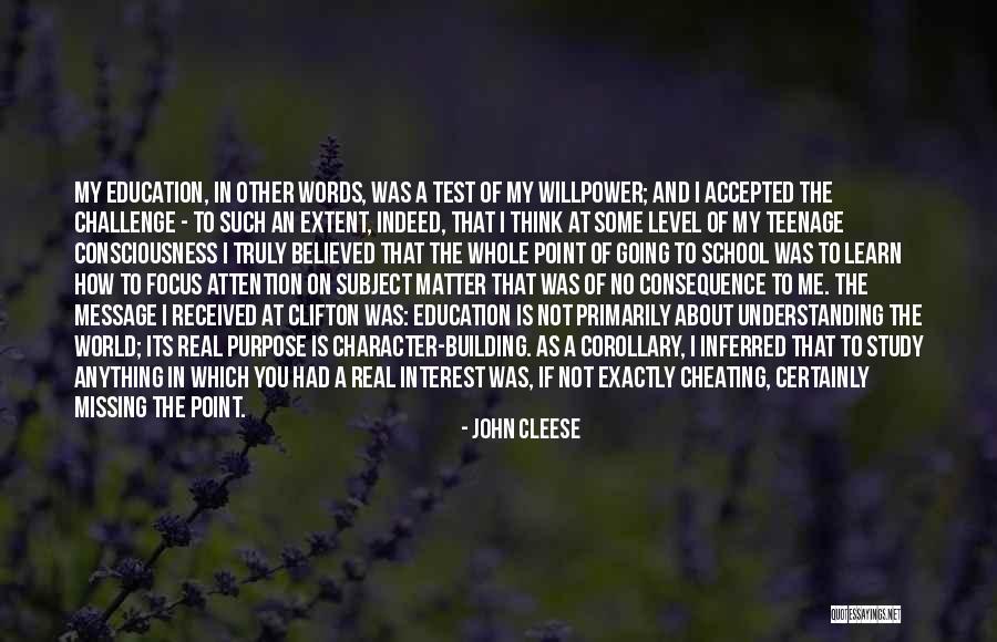 Missing School Quotes By John Cleese Missing School Quotes By John Cleese