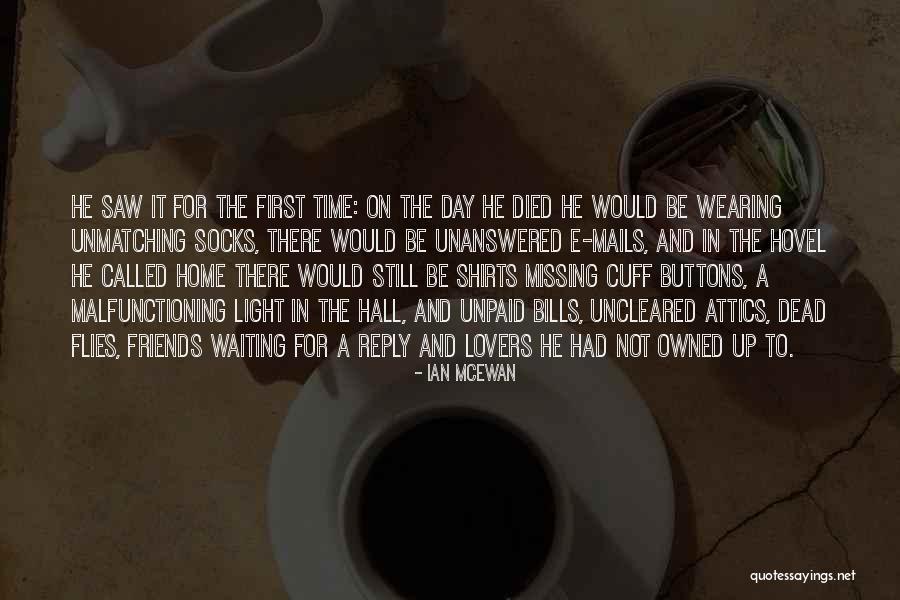 Missing Socks Quotes By Ian McEwan