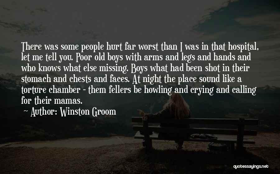 Missing Someone You Hurt Quotes By Winston Groom