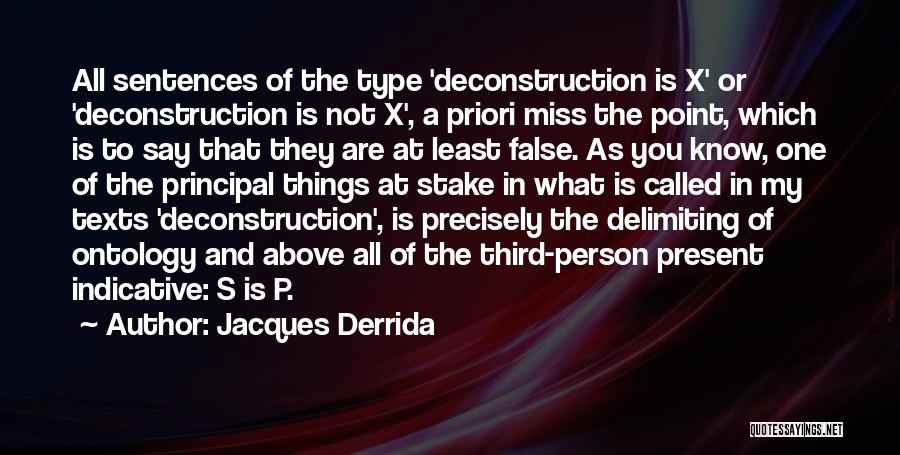 Missing That One Person Quotes By Jacques Derrida