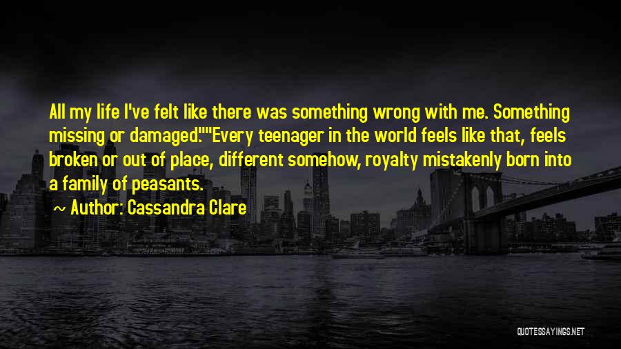 Missing The Family Quotes By Cassandra Clare