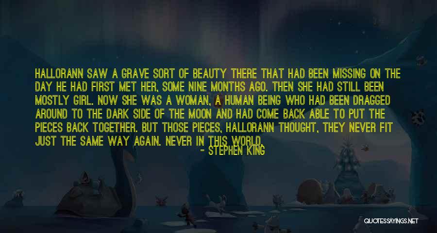 Missing The Moon Quotes By Stephen King Missing The Moon Quotes By Stephen King