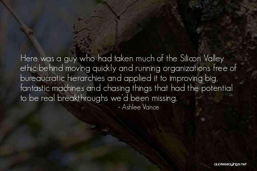 Missing The Past But Moving On Quotes By Ashlee Vance