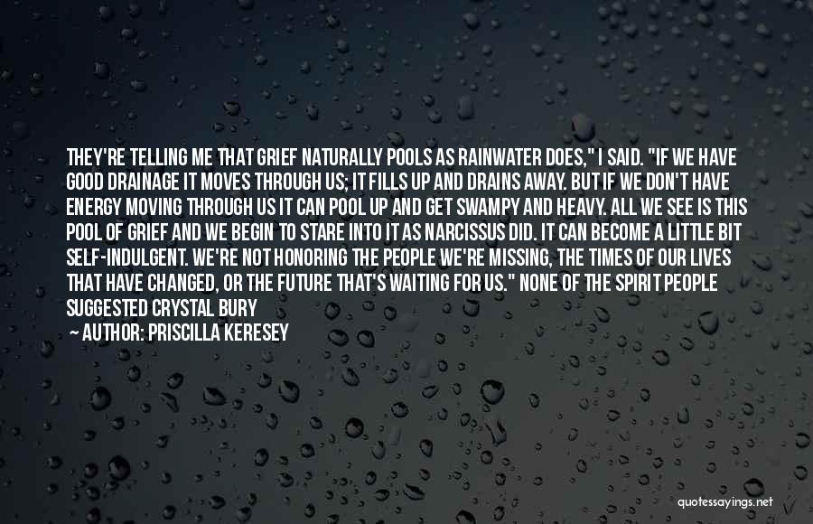 Missing The Past But Moving On Quotes By Priscilla Keresey