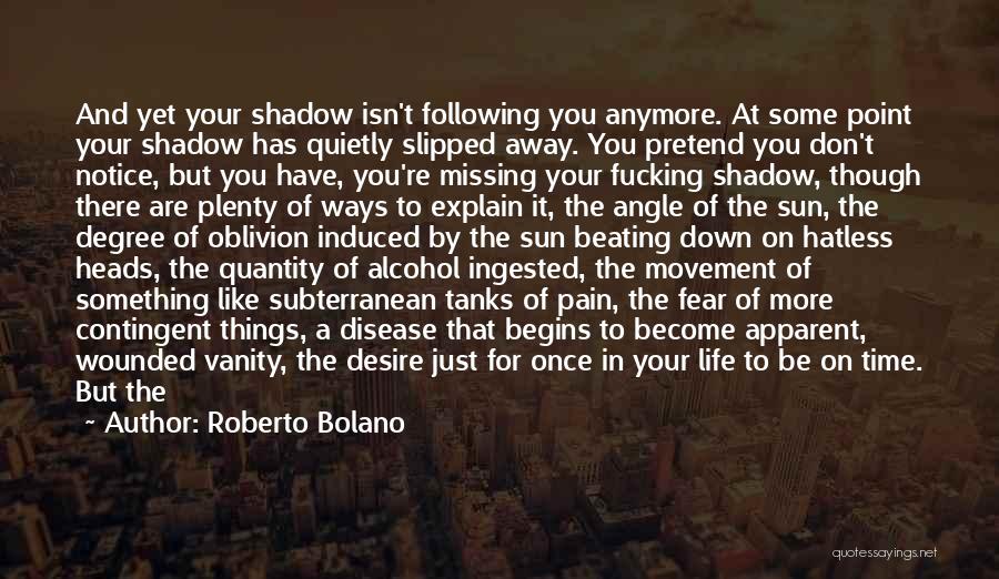 Missing Things In Life Quotes By Roberto Bolano