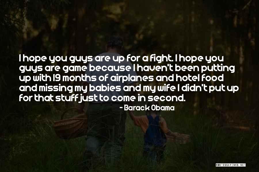 Missing U Baby Quotes By Barack Obama